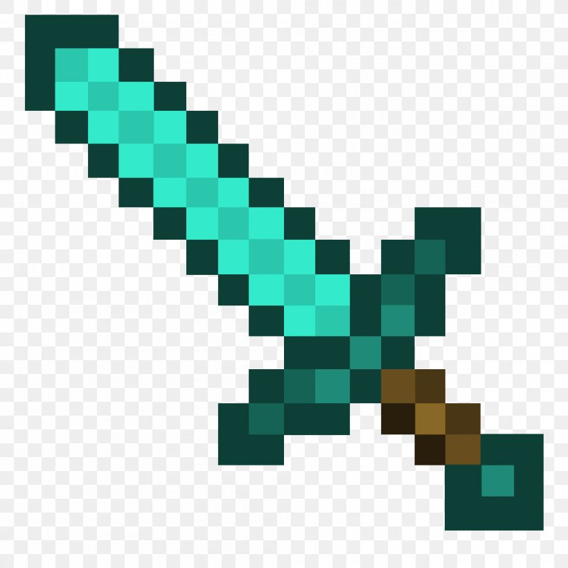 Minecraft: Pocket Edition Sword Minecraft: Story Mode, PNG, 1000x1000px, Minecraft, Biome, Blue, Flaming Sword, Game Download Free