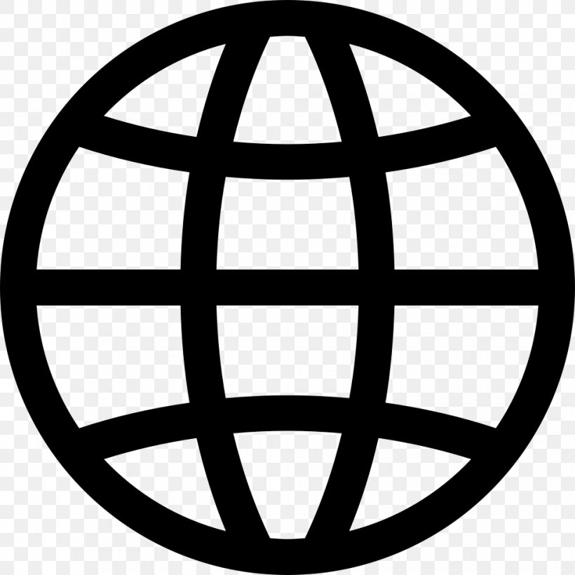 Globe World Download, PNG, 980x980px, Globe, Area, Avatar, Black And White, Font Awesome Download Free