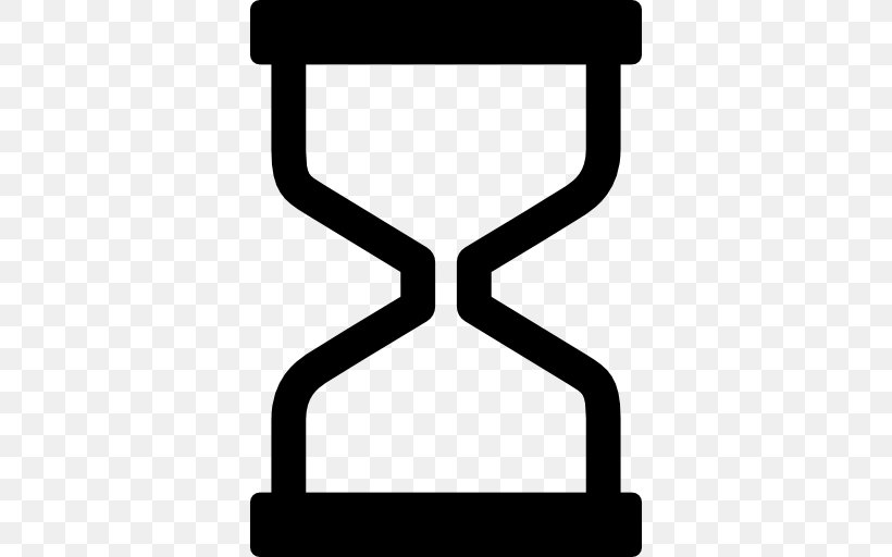 Hourglass Clock Timer, PNG, 512x512px, Hourglass, Black, Black And White, Clock, Hour Download Free