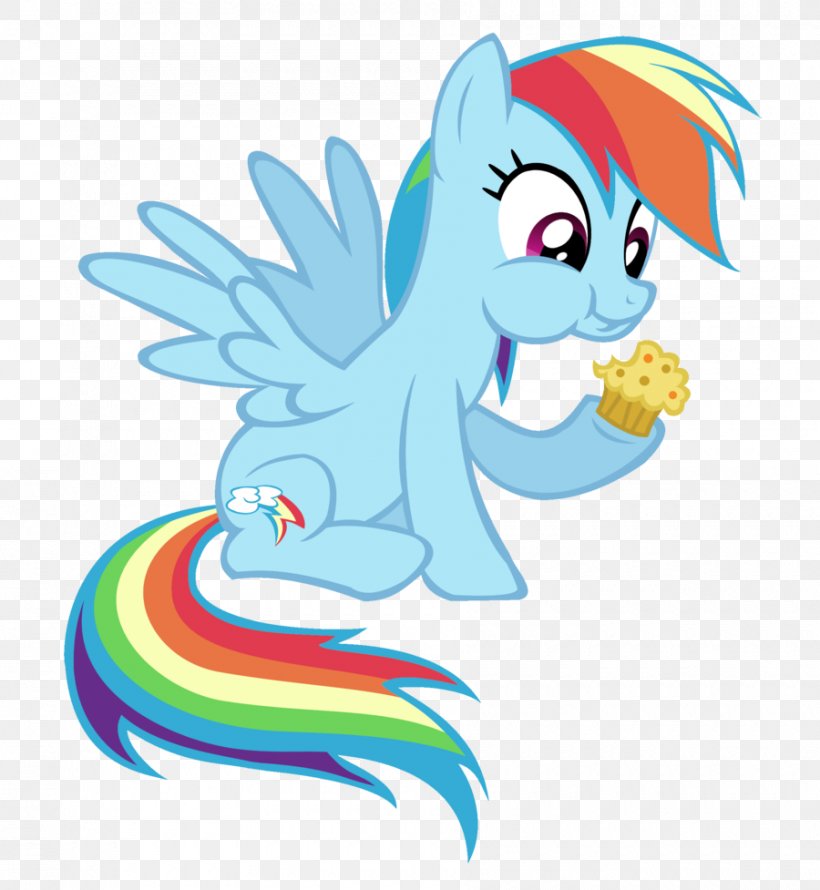 Pony Rainbow Dash Muffin Pinkie Pie Derpy Hooves, PNG, 900x977px, Watercolor, Cartoon, Flower, Frame, Heart Download Free