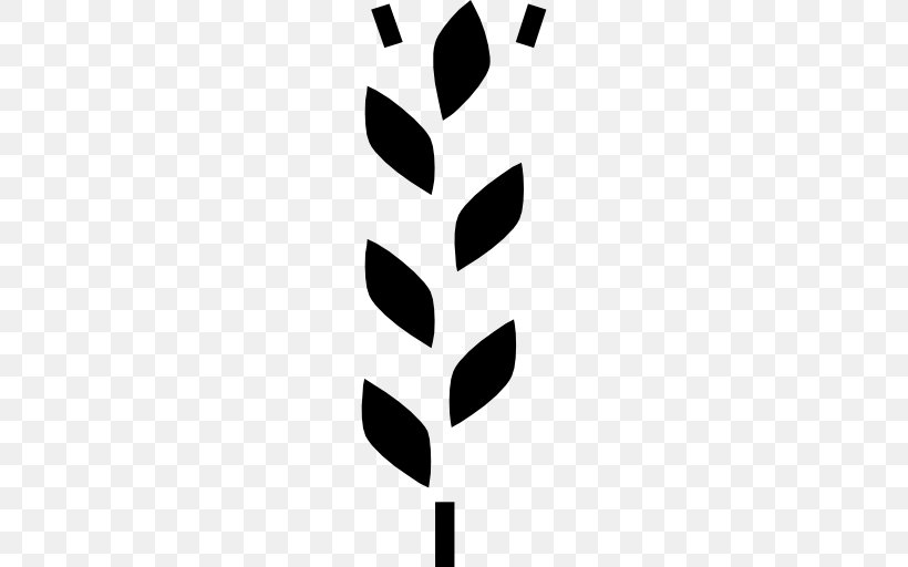 Line Angle White Clip Art, PNG, 512x512px, White, Black And White, Branch, Leaf, Monochrome Download Free