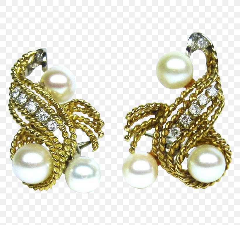 Pearl Earring Body Jewellery, PNG, 768x768px, Pearl, Body Jewellery, Body Jewelry, Earring, Earrings Download Free