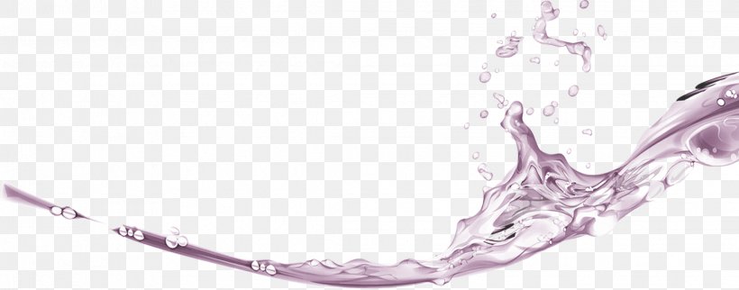 Purple Water Computer File, PNG, 2266x890px, Watercolor, Cartoon, Flower, Frame, Heart Download Free