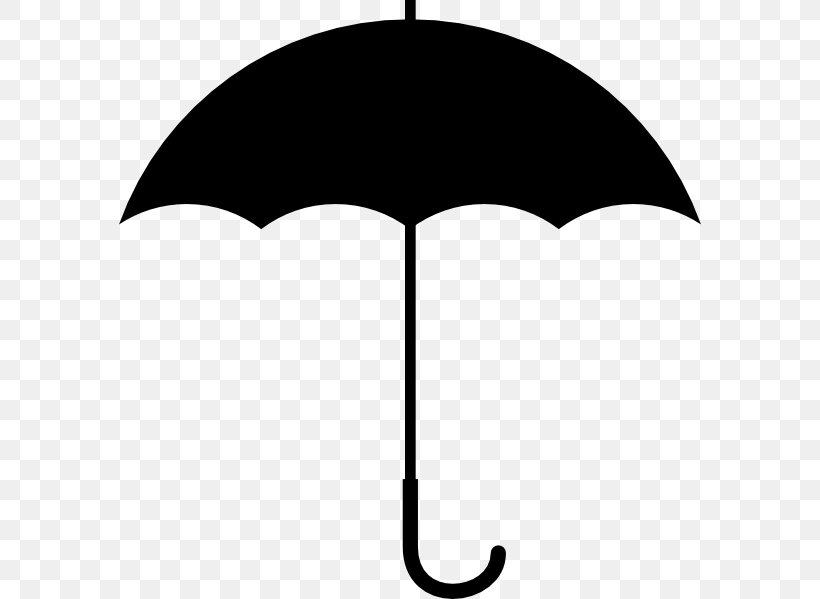 Umbrella Clip Art, PNG, 582x599px, Umbrella, Blackandwhite, Fashion Accessory, Plant, Rain Download Free
