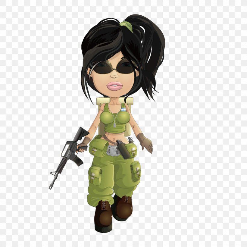 Soldier Military Female Royalty-free, PNG, 1000x1000px, Soldier, Army, Brown Hair, Female, Fictional Character Download Free