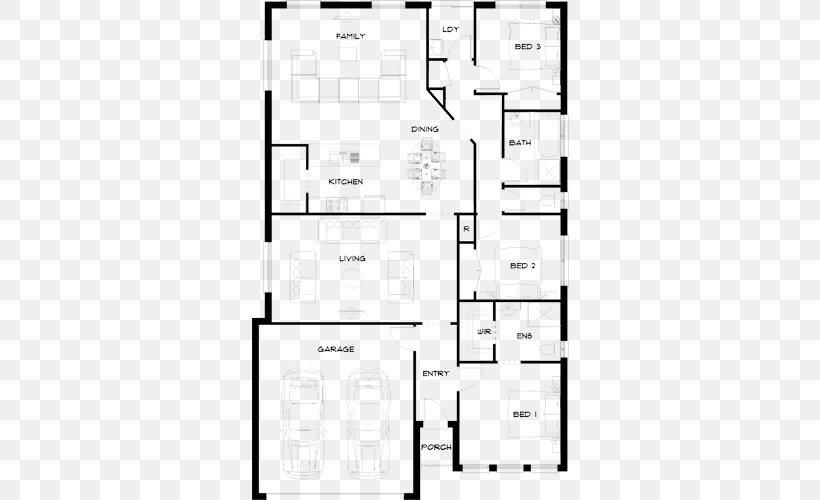 Floor Plan Furniture Line, PNG, 500x500px, Floor Plan, Area, Black And White, Drawing, Floor Download Free