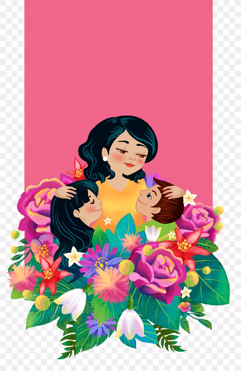 Floral Design Flower Bouquet Illustration Av Villas, PNG, 886x1362px, 2018, Floral Design, Art, Character, Cut Flowers Download Free