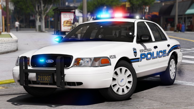 Grand Theft Auto V Grand Theft Auto IV Ford Crown Victoria Police Interceptor Police Car, PNG, 2560x1440px, Grand Theft Auto V, Automotive Exterior, California Highway Patrol, Car, Ford Crown Victoria Download Free