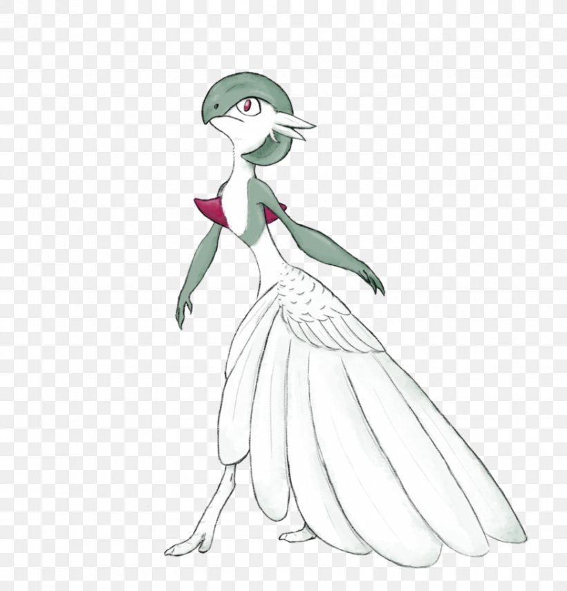 Sketch Gardevoir Drawing Illustration Pokémon, PNG, 875x913px, Gardevoir, Art, Artist, Artwork, Beak Download Free