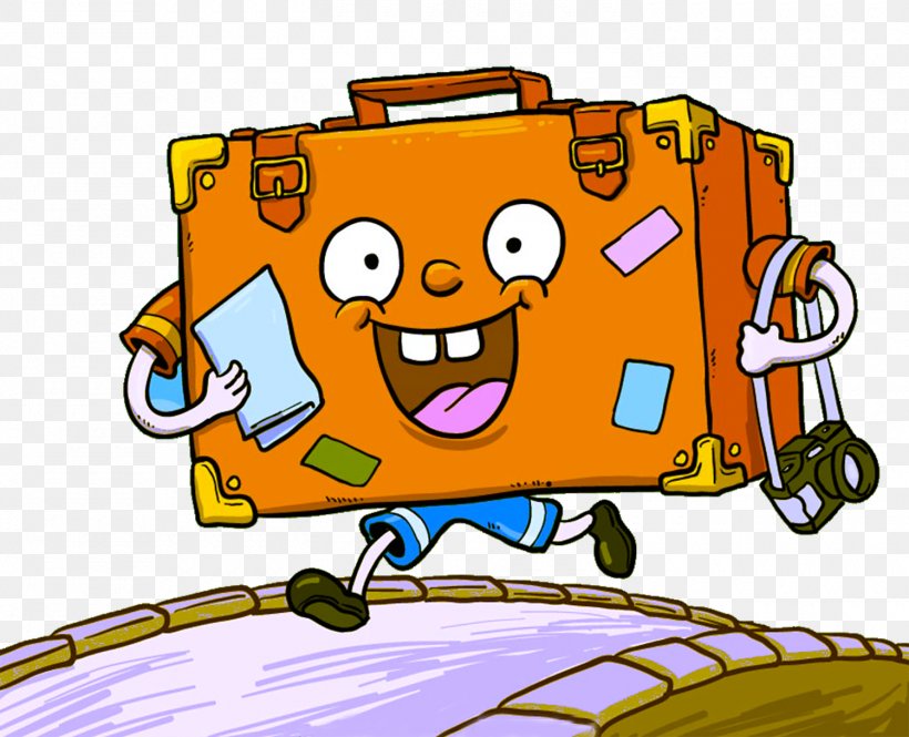 Travel Cartoon Suitcase, PNG, 1500x1218px, Travel, Area, Art, Baggage, Cartoon Download Free