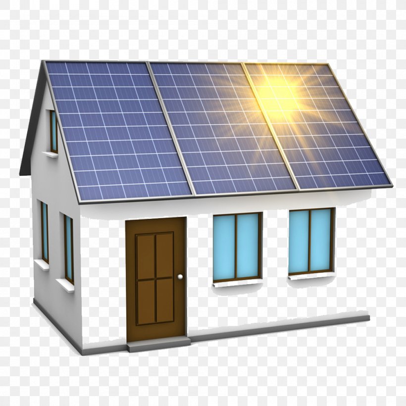 Solar Power Solar Panels Solar Energy Photovoltaic System Solar Inverter, PNG, 1000x1000px, Solar Power, Business, Daylighting, Electric Power System, Elevation Download Free