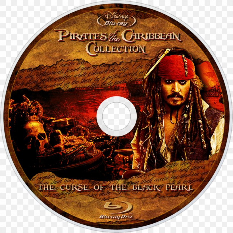 Blu-ray Disc Pirates Of The Caribbean DVD Film Black Pearl, PNG, 1000x1000px, Bluray Disc, Black Pearl, Compact Disc, Dvd, Film Download Free