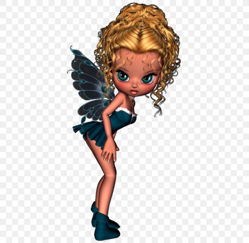 Fairy Brown Hair Cartoon Figurine, PNG, 408x800px, Fairy, Angel, Angel M, Brown, Brown Hair Download Free