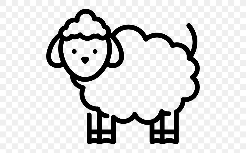Los Niños De La Concha Computer Icons Caillou's Mom Sheep Clip Art, PNG, 512x512px, Sheep, Black, Black And White, Drawing, Fictional Character Download Free