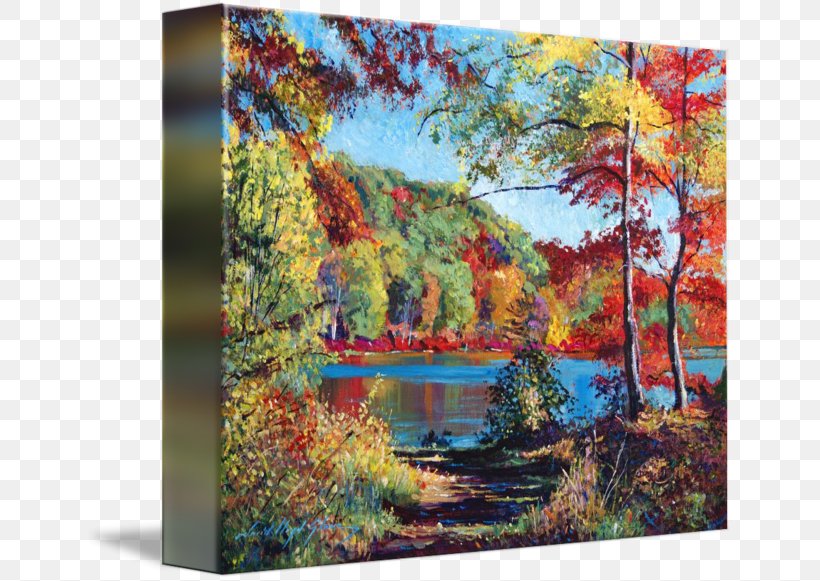 Painting Acrylic Paint Gallery Wrap Landscape, PNG, 650x581px, Painting, Acrylic Paint, Acrylic Resin, Art, Autumn Download Free