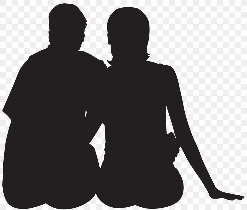 Silhouette Clip Art, PNG, 8000x6820px, Silhouette, Black, Black And White, Couple, Dance Download Free