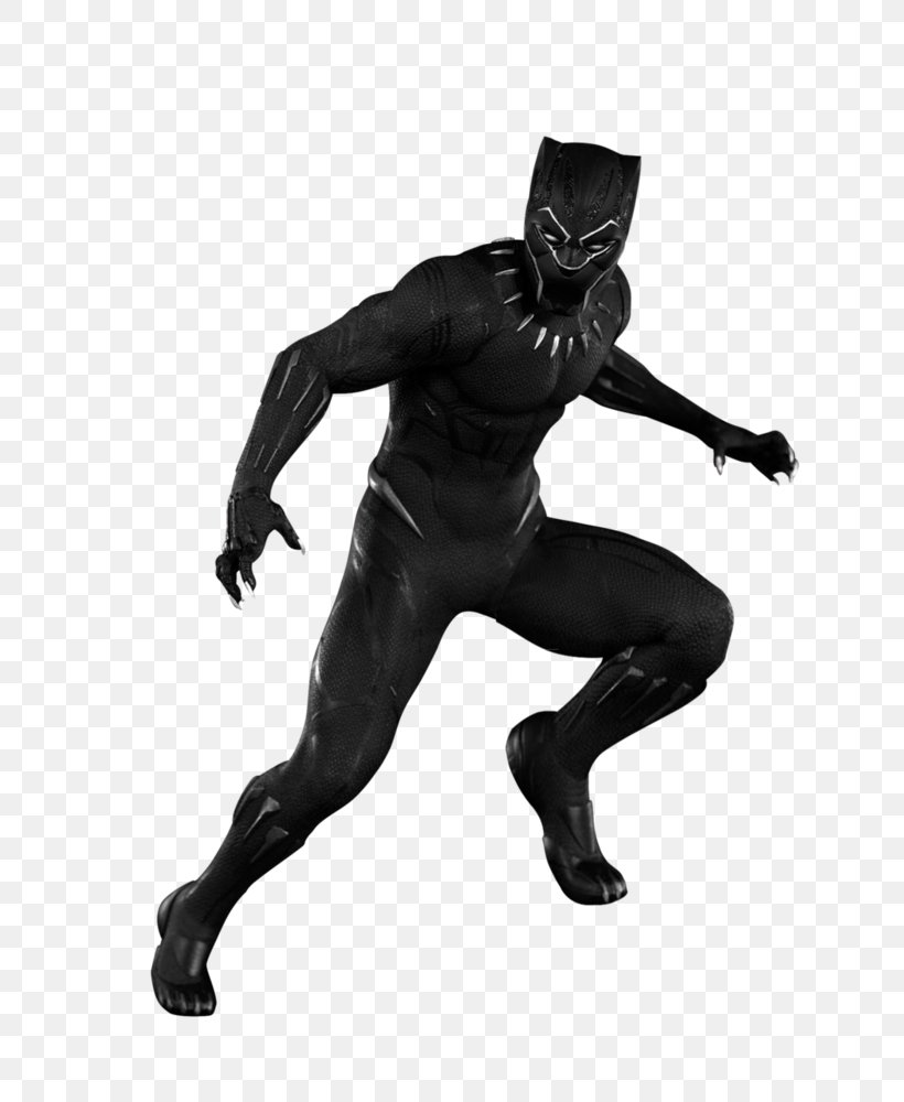Black Panther Erik Killmonger T'Chaka Marvel Cinematic Universe Thanos, PNG, 800x1000px, Black Panther, Black And White, Chadwick Boseman, Costume, Erik Killmonger Download Free