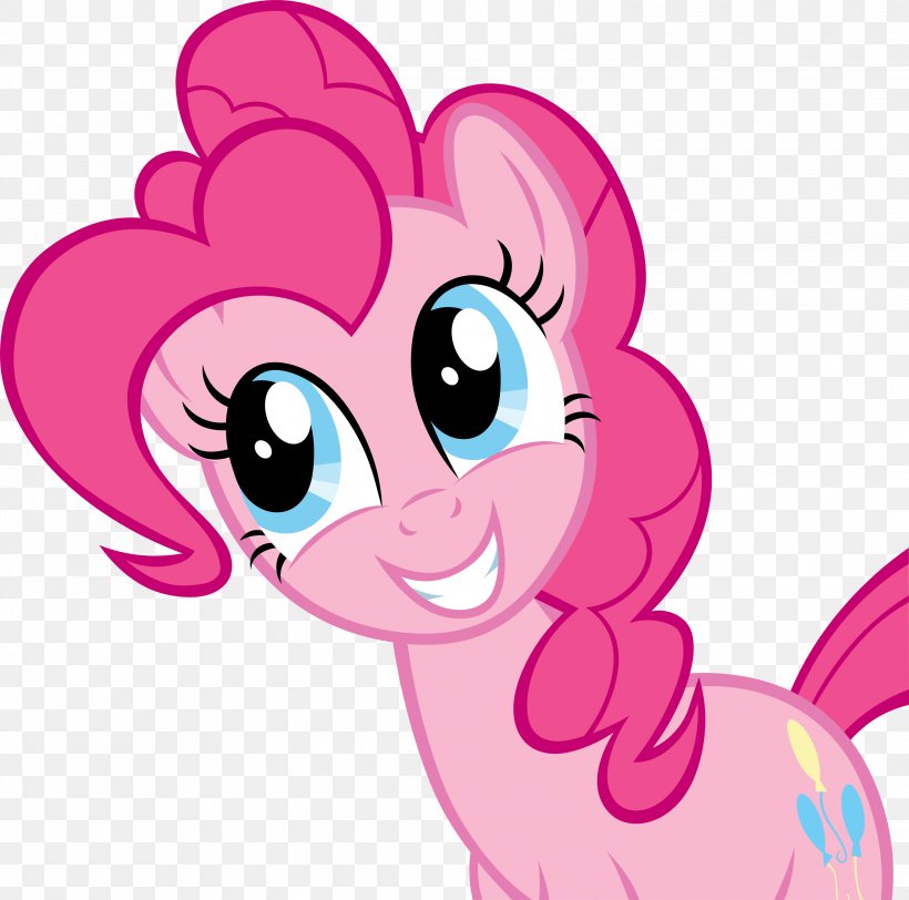 Pinkie Pie Pony Rarity Rainbow Dash Applejack, PNG, 3000x2971px, Watercolor, Cartoon, Flower, Frame, Heart Download Free