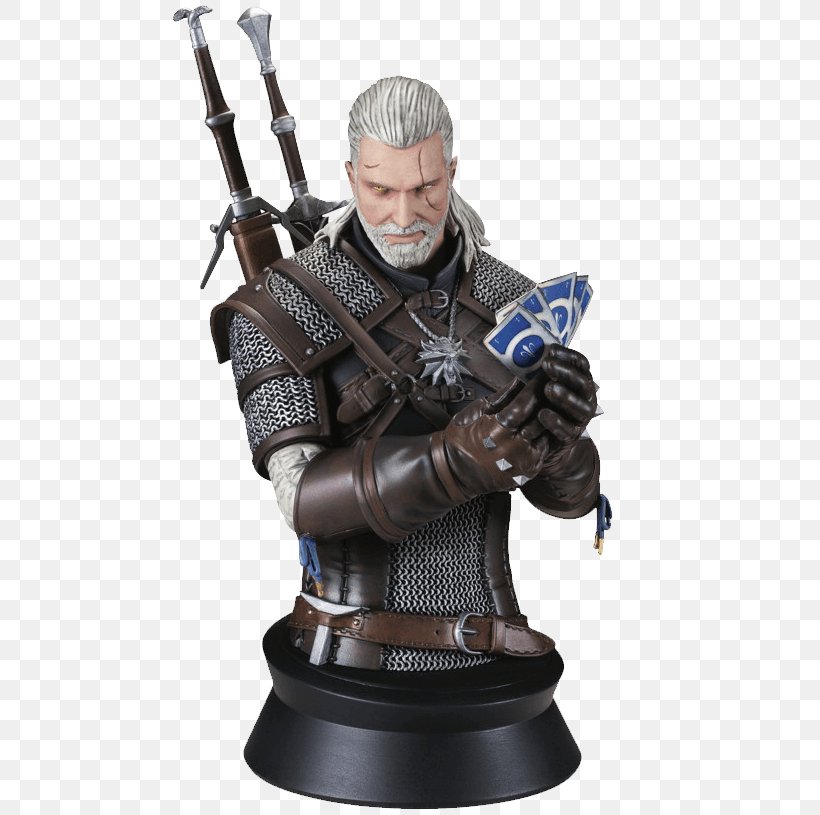 The Witcher 3: Wild Hunt Gwent: The Witcher Card Game Geralt Of Rivia Bust, PNG, 815x815px, Witcher 3 Wild Hunt, Action Figure, Bust, Ciri, Figurine Download Free