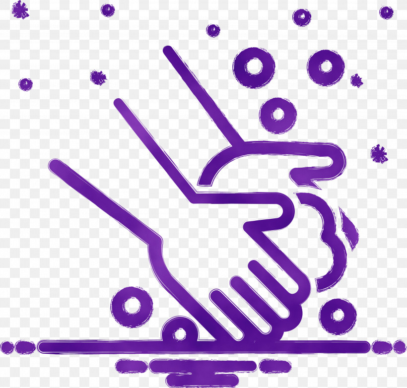 Violet Purple Line Magenta, PNG, 3000x2863px, Corona Virus Disease, Cleaning Hand, Line, Magenta, Paint Download Free