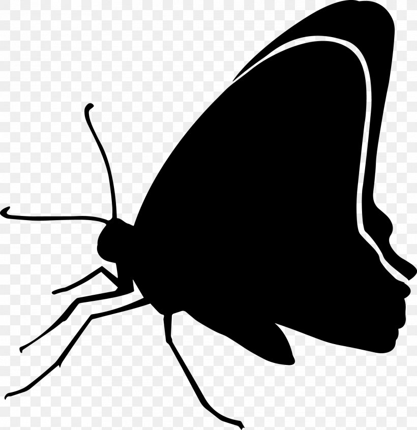 15 / Black Butterfly Clip Art Silhouette Image, PNG, 2178x2248px, Butterfly, Arthropod, Black, Black White M, Blackandwhite Download Free