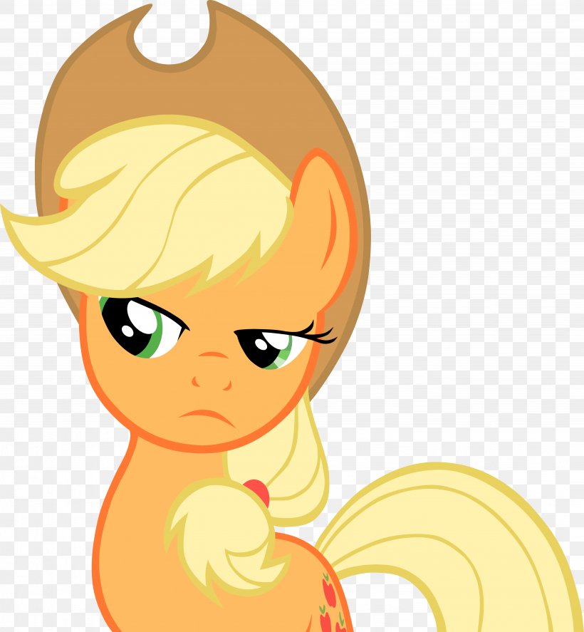 Applejack My Little Pony: Friendship Is Magic, PNG, 5543x6000px, Watercolor, Cartoon, Flower, Frame, Heart Download Free