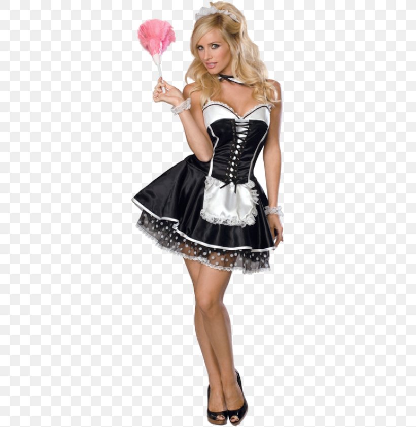 French Maid Costume Clothing Apron, PNG, 531x841px, Watercolor, Cartoon, Flower, Frame, Heart Download Free