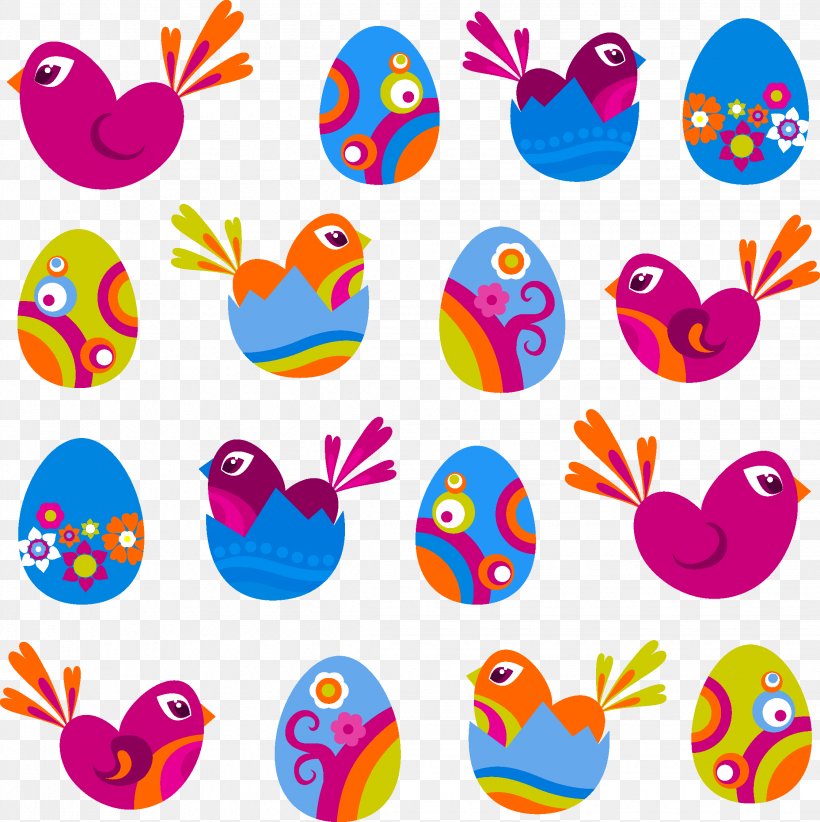 Easter Bunny Easter Egg, PNG, 2244x2250px, Easter Bunny, Artwork, Beak, Easter, Easter Egg Download Free