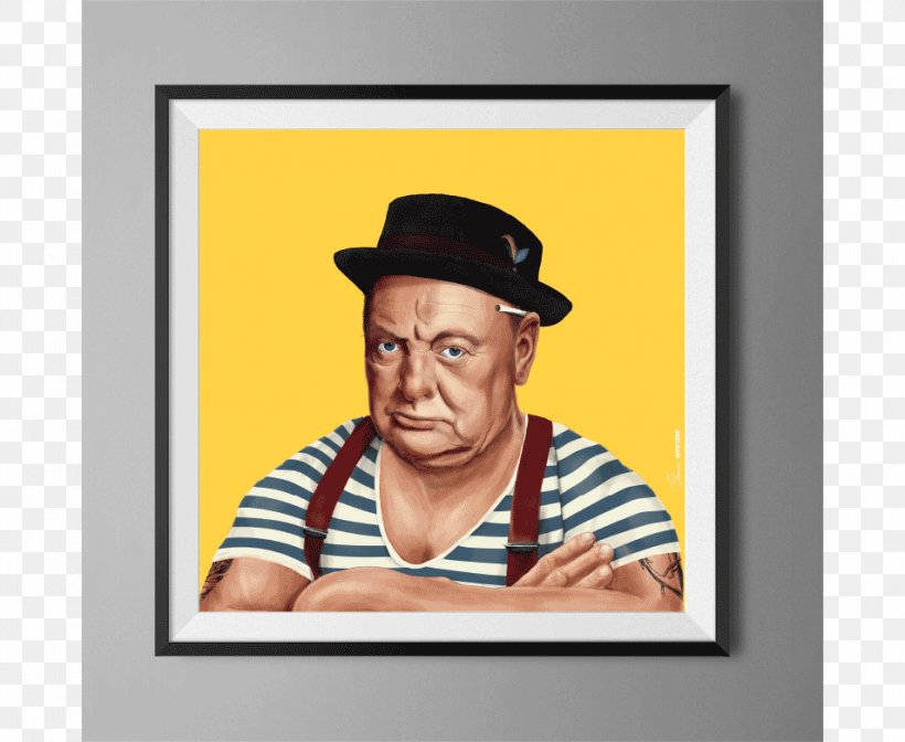 Winston Churchill Amit Shimoni Hipstory: Why Be A World Leader When You Could Be A Hipster? Canvas Art, PNG, 954x782px, Winston Churchill, Amit Shimoni, Art, Artist, Canvas Download Free