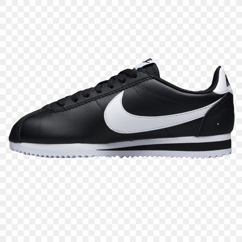 Nike Classic Cortez Premium Xlv Sports Shoes Nike Classic Cortez Women's Shoe, PNG, 1200x1200px, Nike Classic Cortez, Athletic Shoe, Basketball Shoe, Black, Brand Download Free