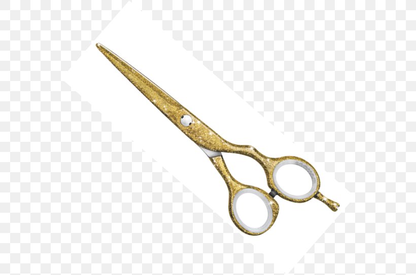 Price Scissors Hair-cutting Shears Hairdresser, PNG, 582x543px, Scissors, Gold, Gold Line, Hair, Hair Shear Download Free