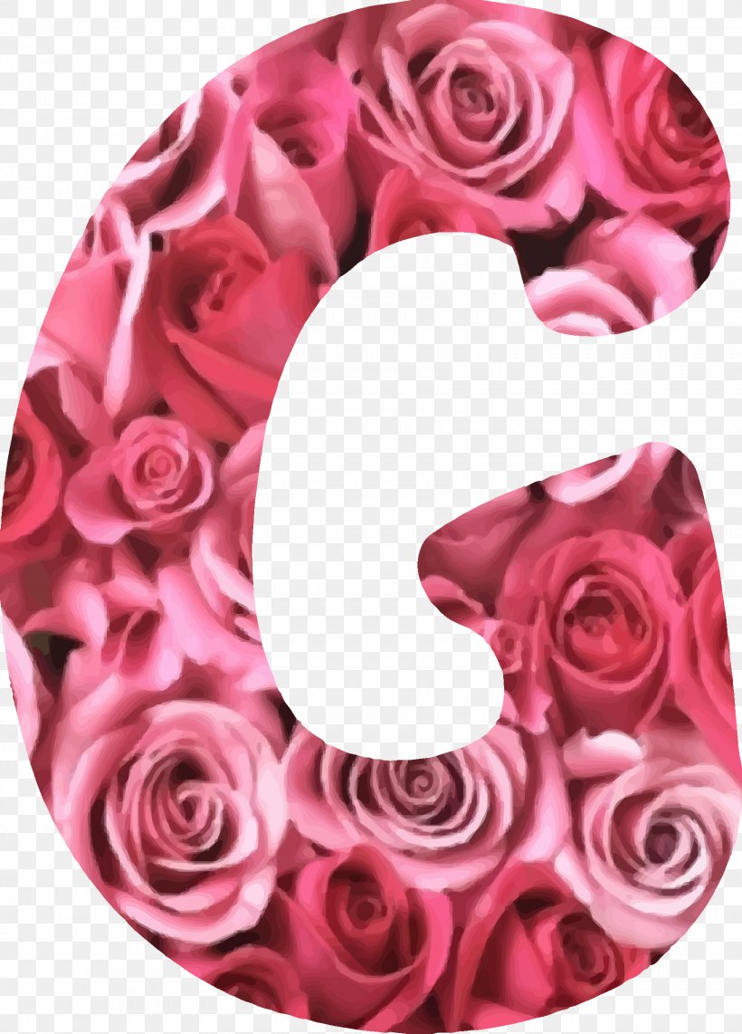 Rose Letter Clip Art, PNG, 1722x2400px, Rose, Alphabet, Cut Flowers, Floral Design, Floristry Download Free