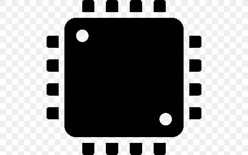 Central Processing Unit Download Icon Design, PNG, 512x512px, Central Processing Unit, Black, Black And White, Computer, Computer Hardware Download Free