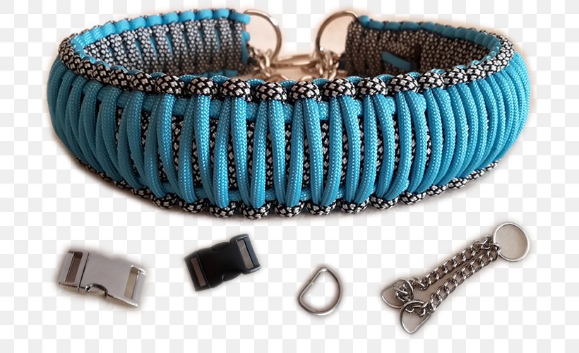 Dog Collar Dog Collar Selbermachen Media GmbH Leash, PNG, 750x500px, Dog, Bead, Blue, Bracelet, Clothing Accessories Download Free