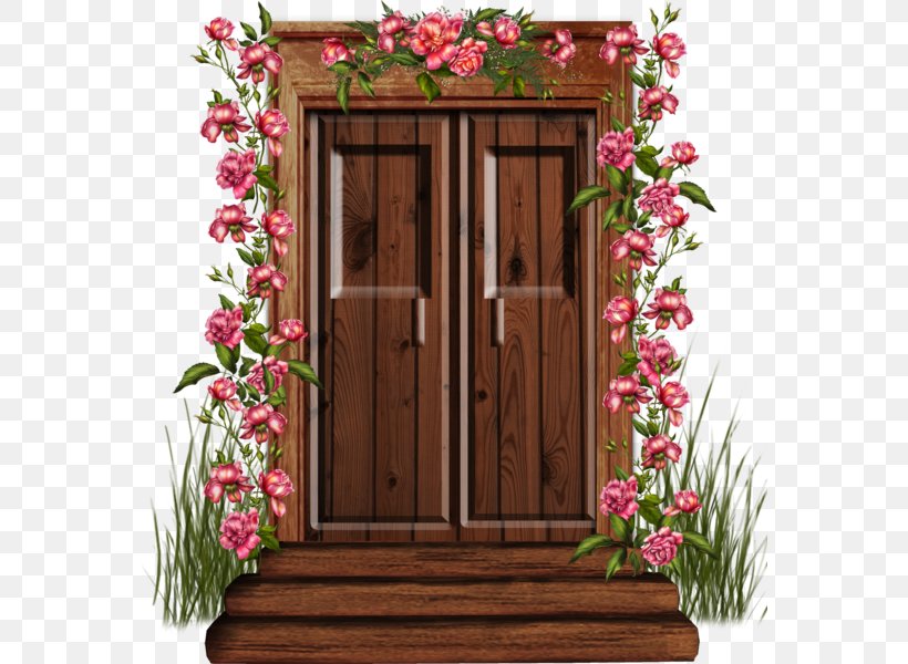 Door Window Clip Art, PNG, 567x600px, Door, Flower, Outdoor Structure, Sticker, Window Download Free