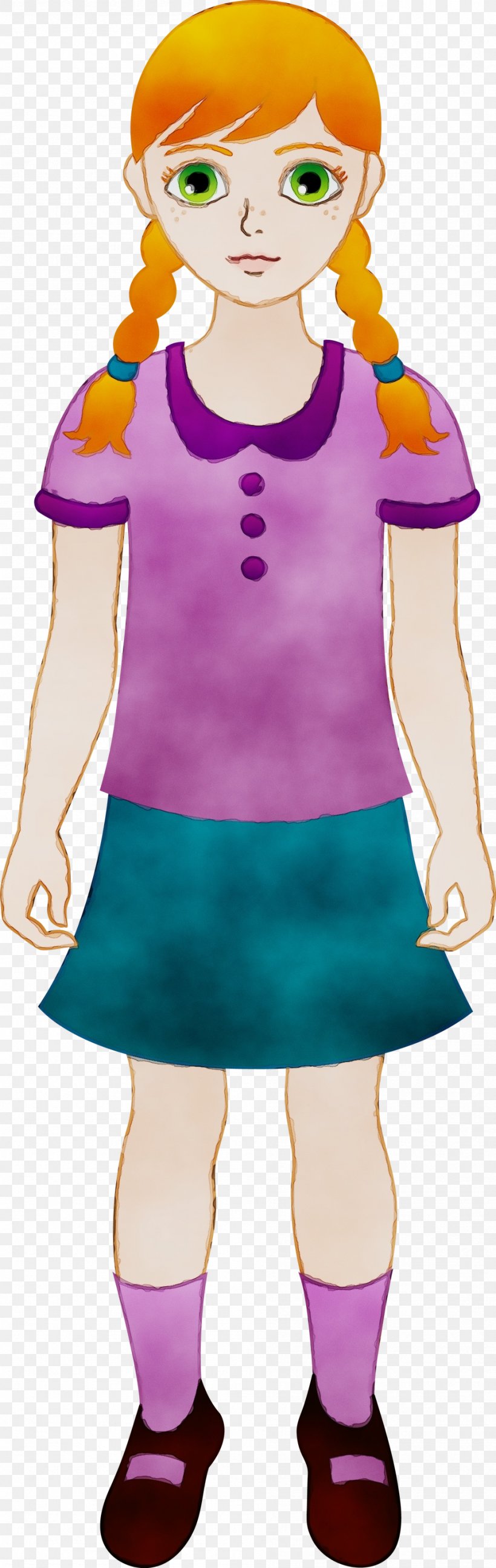 Little Girl, PNG, 948x3000px, Watercolor, Art, Cartoon, Child, Clothing Download Free