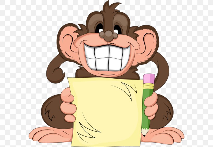Monkey Cartoon, PNG, 600x566px, Humour, Cartoon, Drawing, Finger, Gesture Download Free