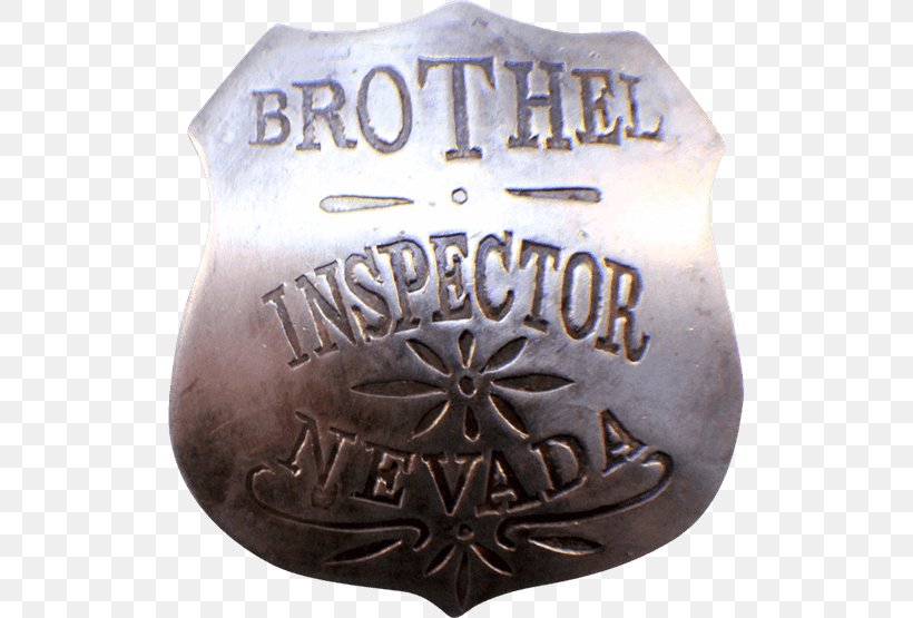 Nevada Brothel Badge American Frontier YouTube, PNG, 555x555px, Nevada, American Frontier, Badge, Brothel, Costume Download Free