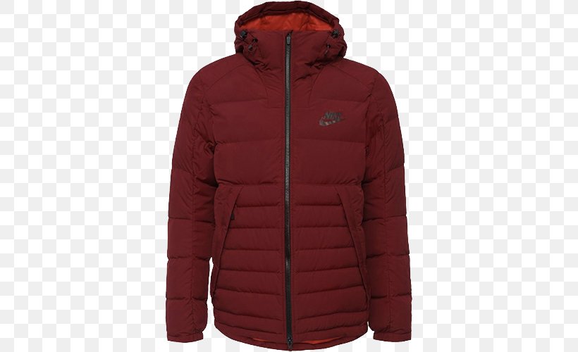 Polar Fleece Maroon, PNG, 500x500px, Polar Fleece, Hood, Jacket, Maroon, Puffer Download Free