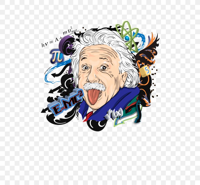 Albert Einstein T-shirt Physicist Hoodie, PNG, 492x759px, Albert Einstein, Art, Bluza, Cartoon, Clothing Download Free