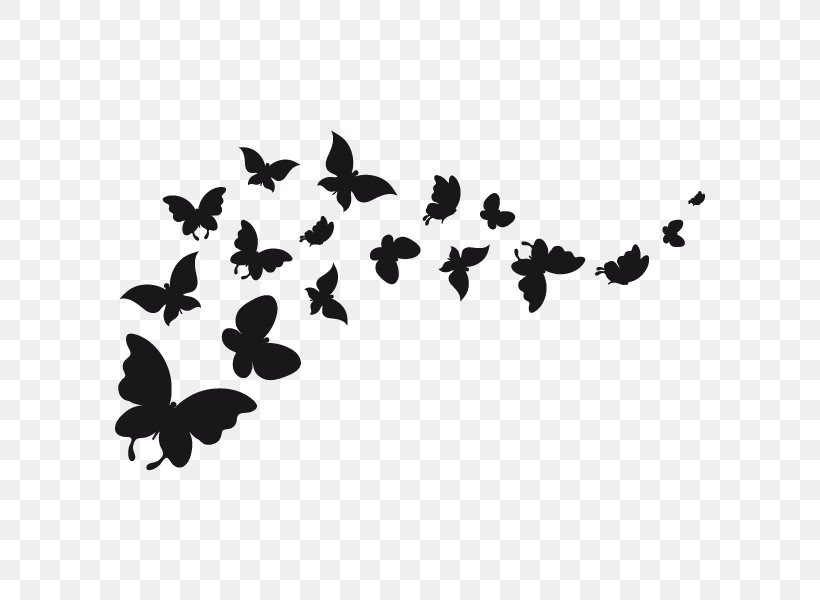 Butterfly, PNG, 600x600px, Butterfly, Black, Black And White, Color, Drawing Download Free