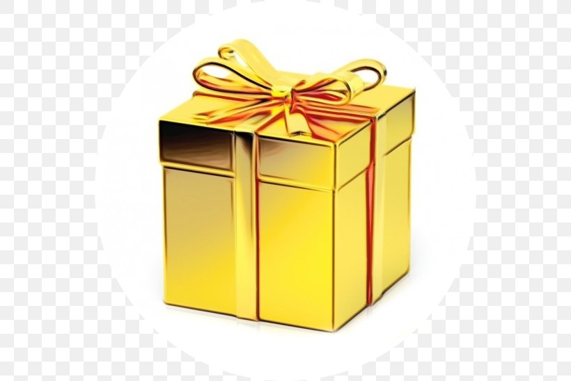 Gold Ribbon Ribbon, PNG, 548x548px, Gift, Birthday, Box, Casket, Christmas Day Download Free