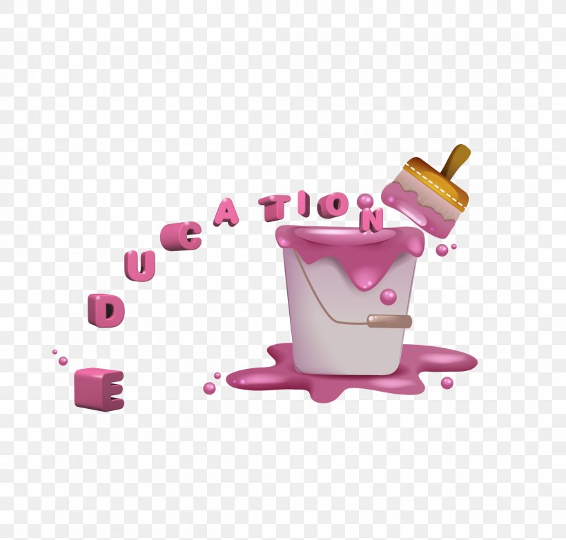 Pink Painting Bucket, PNG, 2209x2110px, Pink, Bucket, Coffee Cup, Color, Cup Download Free