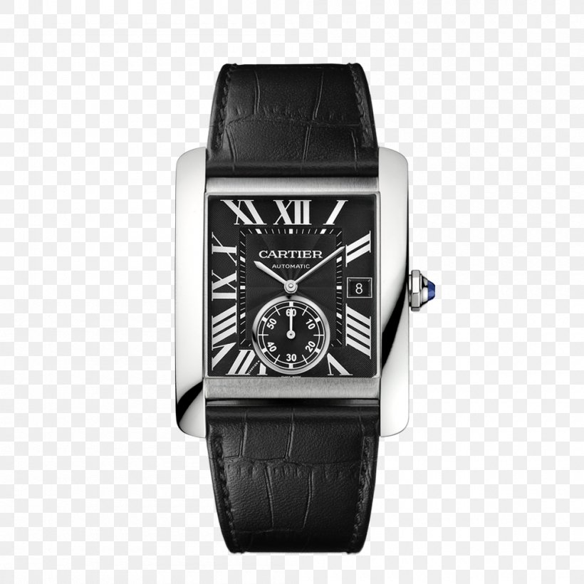 Cartier Tank Automatic Watch Mechanical Watch, PNG, 1000x1000px, Cartier Tank, Automatic Watch, Brand, Breitling Sa, Cartier Download Free