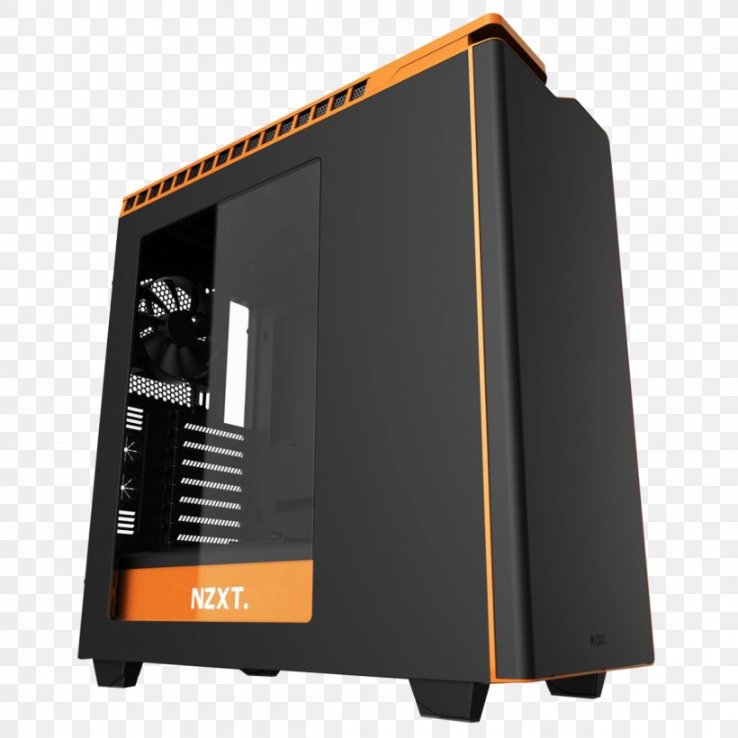 Computer Cases & Housings Nzxt H440 Atx Mid Tower 11xhdd Slots 2xusb3.0 Window Steel Computer C Power Supply Unit Computer Hardware, PNG, 1200x1200px, Computer Cases Housings, Acer Iconia One 10, Atx, Computer, Computer Case Download Free