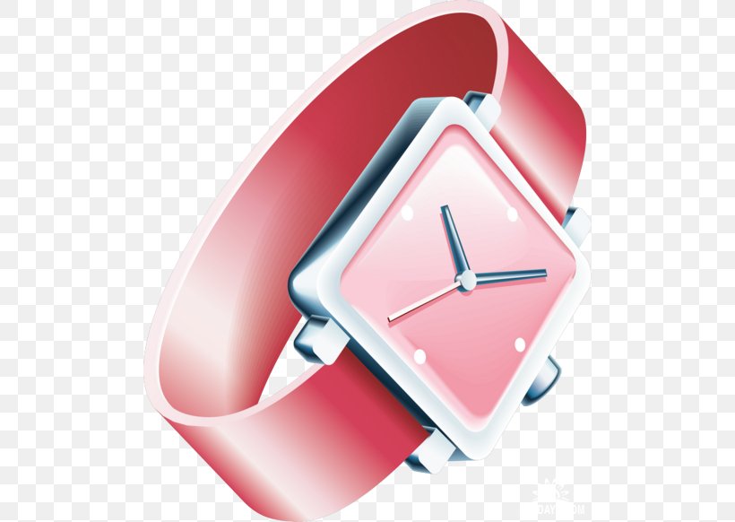 Watch, PNG, 500x582px, Watch, Brand, Pink, Watch Accessory, Watch Strap Download Free