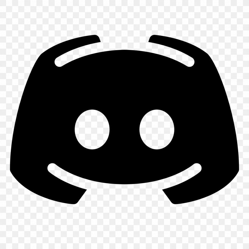 Discord Logo PNG 1600x1600px Discord Avatar Black Black And White 