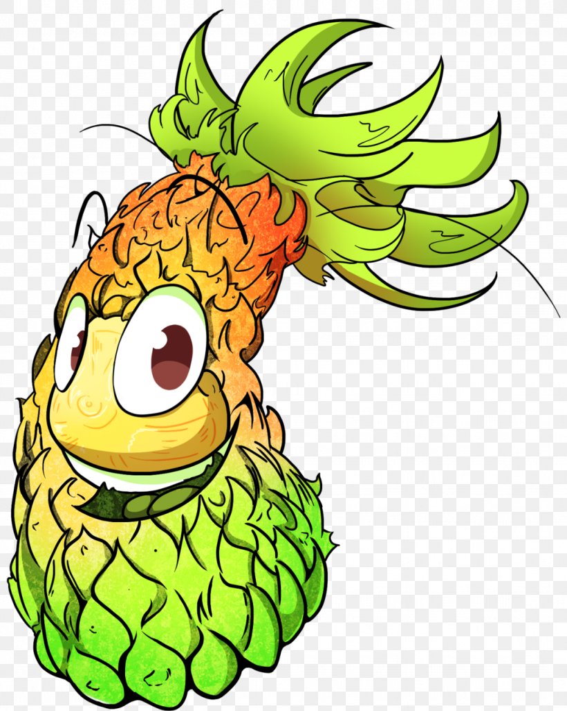 Flowering Plant Cartoon Fruit Clip Art, PNG, 1024x1284px, Flowering Plant, Ananas, Art, Artwork, Beak Download Free