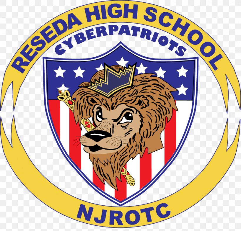 Reseda Charter High School Junior Reserve Officers' Training Corps CyberPatriot National Secondary School Logo, PNG, 913x876px, Cyberpatriot, Alumnus, Area, Badge, Brand Download Free