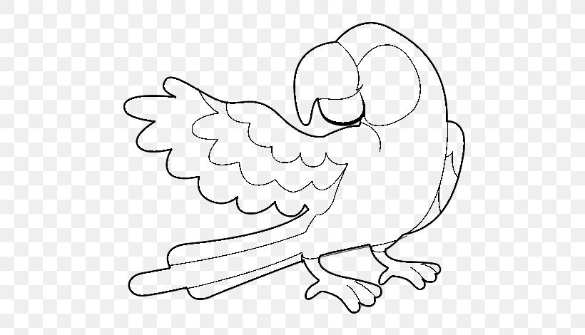 True Parrot Drawing Coloring Book Bird, PNG, 600x470px, Watercolor, Cartoon, Flower, Frame, Heart Download Free